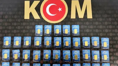 Niğde'de 38 adet sahte altın ele geçirildi
