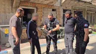Erzurum'da kar maskeli ve silahlı şahıs paniği