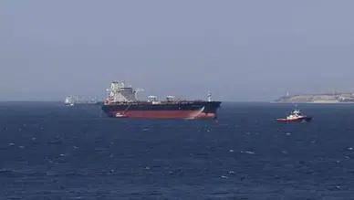 Çanakkale Boğazı'nda boş ham petrol tankeri arızalandı