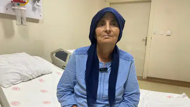 Manisa'da tıp başarısı : 8 ay karın bölgesinde saklanan kafatası kemiği yerine takıldı