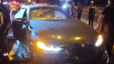 Üsküdar'da 3 araç arasında zincirleme kaza : 4 yaralı