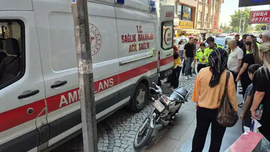 Konya’da çalınan motosikletini durdurmak isterken yaralandı