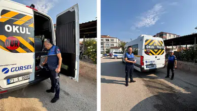Kırıkkale'de okul servislerine sıkı denetim : Eksik araçlara ceza