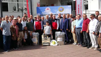 Ordu'da arıcılara büyük destek : Yüzde 70 hibeli bal süzme makineleri dağıtıldı
