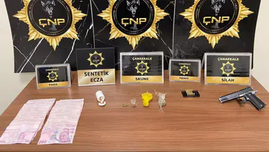 Çanakkale'de polis denetimi : 16 aranan şüpheli yakalandı, 8'i tutuklandı