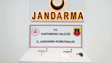 Kastamonu'da jandarmadan çifte operasyon: 2 tutuklama