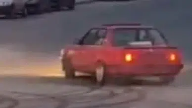 Ankara Keçiören'de Drift Yapan Sürücüye Büyük Ceza