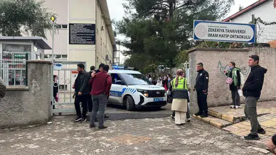 Kahramanmaraş Onikişubat'ta Okul Yanındaki İnşaatta Gaz Paniği