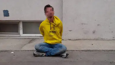 Edirne'de polisten kaçan 'makasçı' sürücü kovalamacayla yakalandı