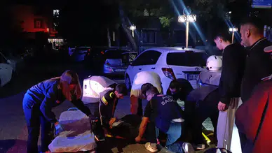 Tekirdağ'da otomobil ile motosiklet çarpıştı : 1 yaralı