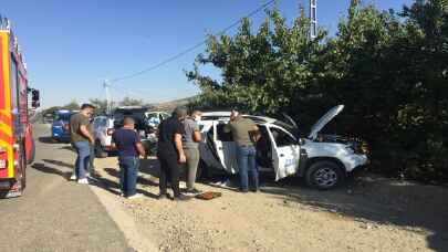 Elazığ’da trafik kazası: 8 yaralı