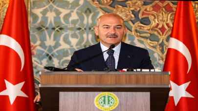 İçişleri Bakanı Soylu sempozyumda konuştu