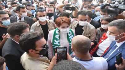 İYİ Parti Genel Başkanı Akşener Kars’ta esnafı ziyaret etti