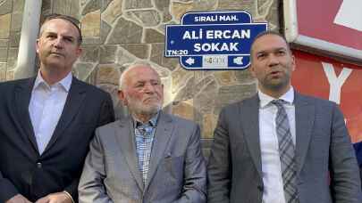 Sanatçı Ali Ercan’ın adı Niğde’de evinin bulunduğu sokakta