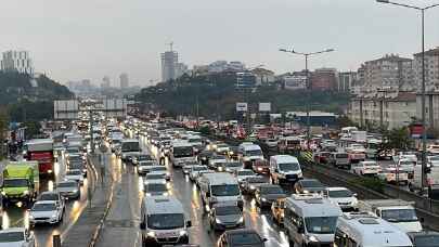İstanbul trafiği yüzde 67'ye ulaştı