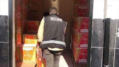 1 milyon 120 bin kaçak makaron ele geçirildi