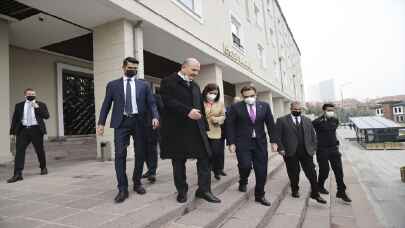 Bakan Soylu, Başkan Yardımcısı Schinas’ı kabul etti