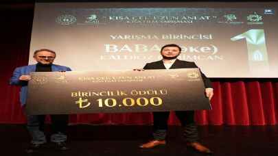 ”Kısa Çek Uzun Anlat Kısa Film ve Senaryo Yarışması”nın ödülleri sahiplerini buldu