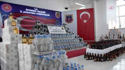 İstanbul’da sahte içki operasyonu!