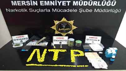 Mersin’de uyuşturucu operasyonu