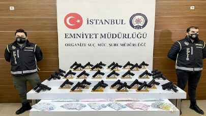 İstanbul’da silah kaçakçılığı