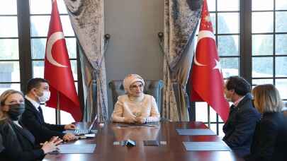 Emine Erdoğan’dan SERÇEV’in ”Doğudan Batıya Engelsiz Hayat Projesi”ne destek