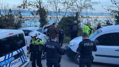 Samsun’da narkotik şüphelileri ile polis arasında kovalamaca yaşandı