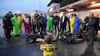 Tuzla Karting Pisti, özel bir yarışa ev sahipliği yaptı