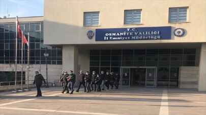 Osmaniye merkezli terör operasyonunda yakalanan 5 zanlı tutuklandı
