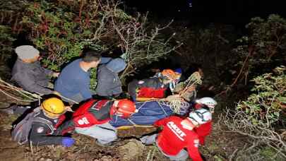Alanya’da domuzdan kaçarken kayalıklardan yuvarlanan avcı öldü