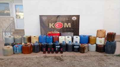 Mersin’de 1275 litre kaçak akaryakıt ele geçirildi