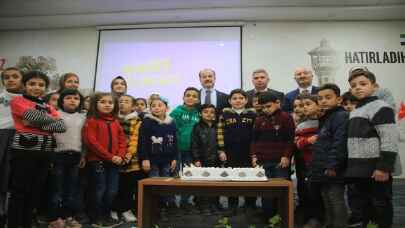 Yunus Emre Enstitüsünden Azez’de üstün zekalı öğrencilere Türkçe kursu