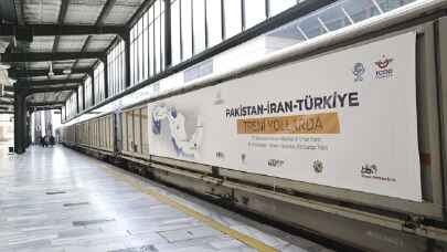Yeniden sefere başlayan İslamabad-Tahran-İstanbul yük treni Ankara’ya ulaştı