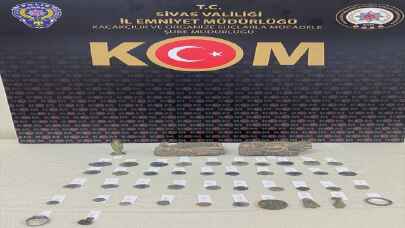 Sivas’ta tarihi eser operasyonunda bir şüpheli yakalandı
