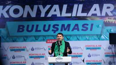 Çevre, Şehircilik ve İklim Değişikliği Bakanı Kurum ”Konyalılar Buluşması”nda konuştu: