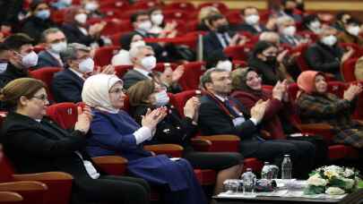 Emine Erdoğan, Engelsiz Şehirler Fikir ve Proje Yarışması Ödül Töreni’nde konuştu