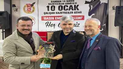 Samsun’da ”Basın Emek Ödülleri” programı düzenlendi