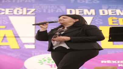 HDP Eş Genel Başkanı Buldan, partisinin Kocaeli mitinginde konuştu: