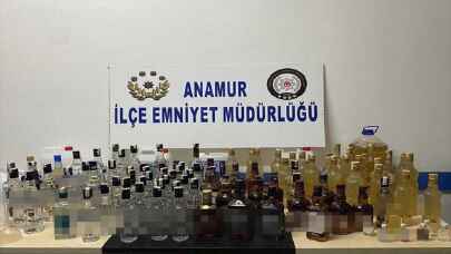 Mersin’de sahte içki operasyonu