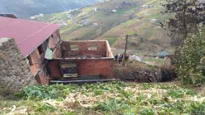 Trabzon’da çıkan yangında bir kişi öldü