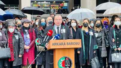 Ankara’da avukatlardan meslektaşları Dilara Yıldız’ın öldürülmesine tepki