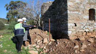 Bodrum’daki 1400 yıllık yapı restore ediliyor