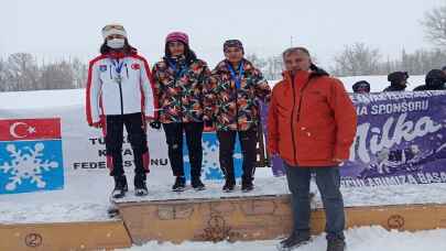 Kayaklı Koşu Eleme yarışları Erzurum’da tamamlandı