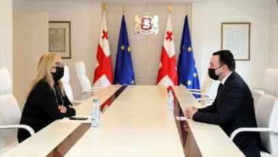 Gürcistan Başbakanı Garibaşvili toprak bütünlüğünü destekleyen Türkiye’ye teşekkür etti