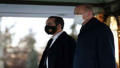 Cumhurbaşkanı Erdoğan, El Salvador Cumhurbaşkanı Bukele’yi  resmi törenle karşıladı