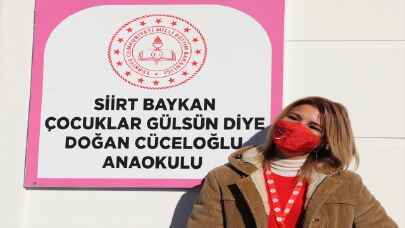 Çocuklar Gülsün Diye Derneğinden Siirt’te anaokulu