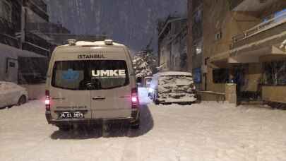 İstanbul’un farklı noktalarında UMKE ekipleri görevlendirildi