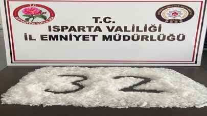 Isparta’da uyuşturucu operasyonlarında 2 şüpheli tutuklandı 