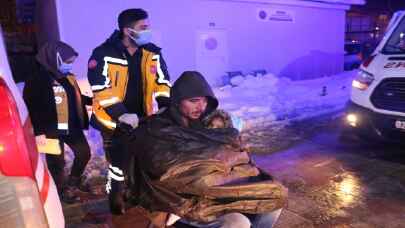 Sobadan sızan gazdan etkilendi, hastaneye kaldırıldı