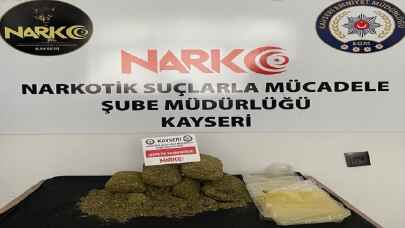 Kayseri’de sentetik uyuşturucu operasyonu